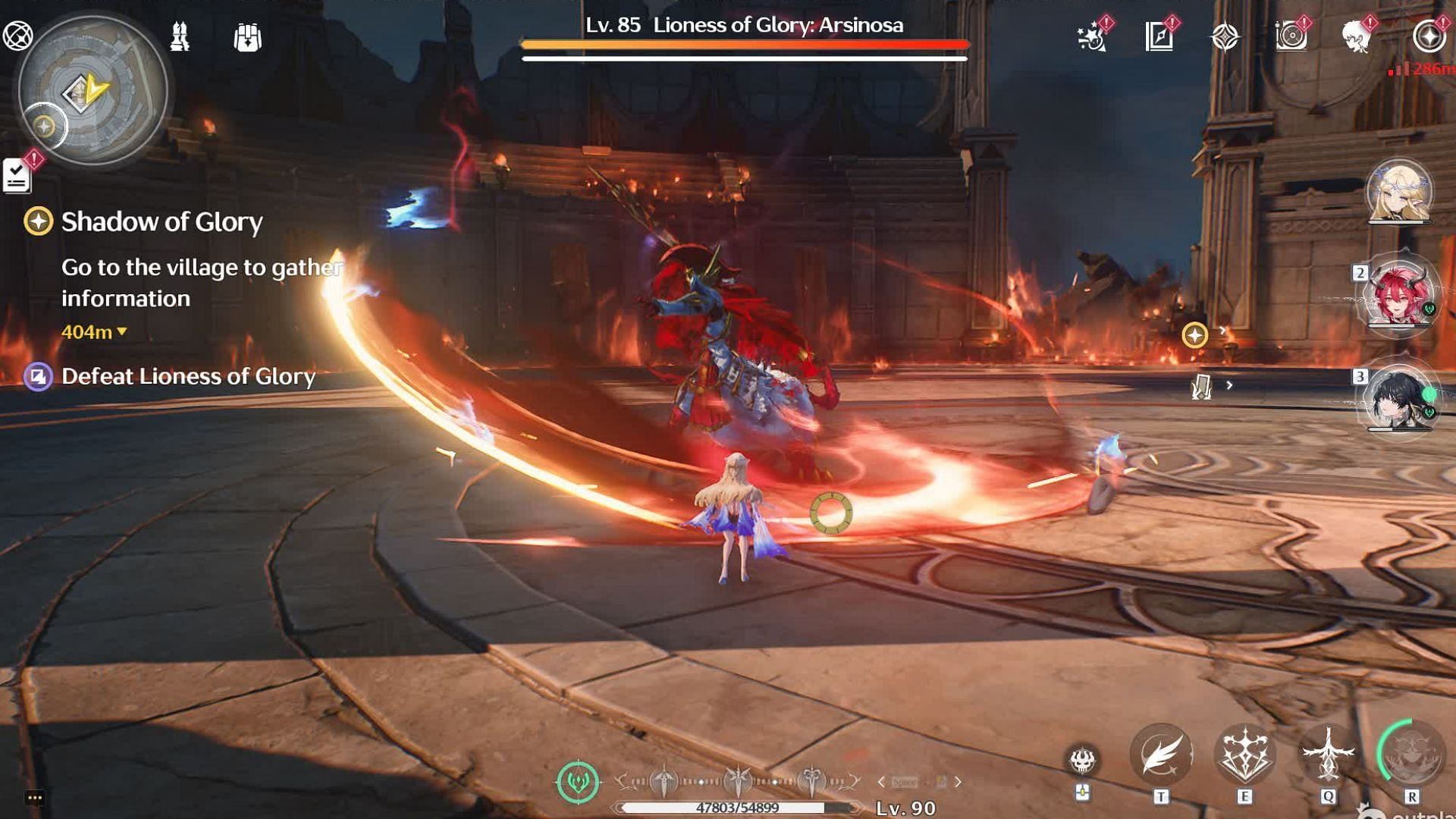 The boss fight (Image via Kuro Games)